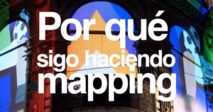 Proyección de video mapping sobre el Museo del Estanquillo